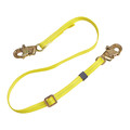 3M Dbi-Sala Adjustable Web Lanyard, 3 ft., Yellow 1231011