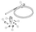 B & P Manufacturing Cable Kit, with A11 Style Handle 2006-309