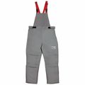 Salisbury Bib Overalls, Color Gray/Red, Size 5XL ACB40RG5X