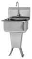 Sani-Lav Hand Sink, With Faucet, 21 In. L, 20 In. W ES2-521L