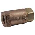 Apollo Valves 1/2" FNPT Lead Free Bronze Ball Cone Check Valve 61LF50301