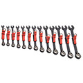 Proto Ratcheting Wrench Set, Pieces 13 JSCVM-13S-TT