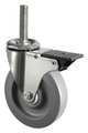 Zoro Select Swivel Caster, with Brake MH5CHV402G