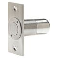 Kaba Ilco Lockable Dust Proof Strike, Satin Brass DPS-US4