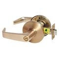 Stanley Security Lever Lockset, Mechanical, Privacy, Grd. 1 9K30L15DS3612