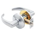 Best Door Lever Lockset, 2-3/4" Strike Dim 9K30N14CSTK626