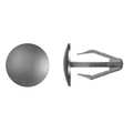 Zoro Select Push-In Rivet, Dome Head, 6 mm Dia., 16 mm L, Nylon Body, 50 PK 1634PK