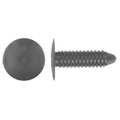 Zoro Select Push-In Rivet, Dome Head, 0.313 in Dia., 1-1/16 in L, Nylon Body, 25 PK 8862BPK