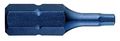 Westward Torsion Bit, SAE, 1/4", Hex, 7/32", 1", PK5 40L565