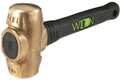 Wilton Sledge Hammer, 16 in. L, Brass, 8 lb. 90816