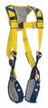 3M Dbi-Sala Full Body Harness, S, Polyester 1100745