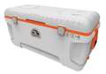 Igloo Full Size Chest Cooler, 150 qt, Wht/Org 44808