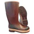 Viking Size 11 Unisex Steel Rubber Boot, Brown VW22