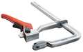 Bessey 10 in Bar Clamp, Steel Handle and 5 1/2 in Throat Depth 1800L-12