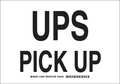 Brady Traffic Sign, 10" Height, 14 in Width, Polyester, Rectangle, English 129500