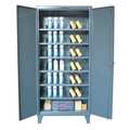 Strong Hold 12 ga. ga. Steel Storage Cabinet, 60 in W, 78 in H, Stationary 56-246PH-42VD