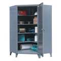 Strong Hold 12 ga. ga. Steel Corner Storage Cabinet, 48 in W, 78 in H, Stationary 446-COC-244