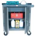 Strong Hold Rolling Tool Cabinet, 1 Drawer, Gray, Steel, 48 in W x 24 in D x 44 in H 4-TC-241-1DB