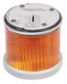 Edwards Signaling Stacklight Warning Light, 120VAC, Amber 270CLEDMA120A