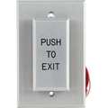 Dortronics Push to Exit Button, 24VDC, 3" W W5286-P23DAxE1R