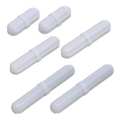 Dynalon Stirring Bar Set, White, Octagonal, PK6 303895