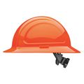 Honeywell North Full Brim Hard Hat, Type 1, Class E, Ratchet (4-Point), Hi-Vis Orange N20R460000