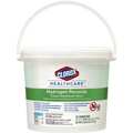 Clorox Disinfecting Wipes, White, Bucket, 185 Wipes, 9 in x 6 3/4 in, Cherry Almond 30826