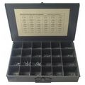 Zoro Select Tapping Screw Assortment, Steel, Zinc Plated Finish JBDL24PSMS25
