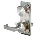 Dormakaba Door Lever Lockset, Satin Chrome QCI285E626S4118F