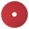 Tough Guy Buffing Pad, Red, Size 15", Round, PK5 402W37