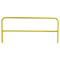Garlock Safety Systems Guard Rail, Yellow, 8 ft. Overall L 404977S