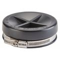 Zoro Select Flexible Cap, Plastic, 1-1/2" Pipe Sz DACAP-11/2