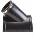 Zoro Select Flexible Tap Saddle Wye, Plastic, 15-1/2"L DXWS-6