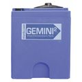 Peabody Engineering Gemini®Dual Containment® Storage Tank, Double Wall, Square, LDPE 1.5, Blue, 20 Gal 01-29333