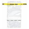 Whirl-Pak Sampling Bag, Write-On, 7 oz., 7" L, PK500 B01489