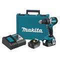 Makita 18.0 V Hammer Drill, Battery Included, 1/2 in Chuck XPH12T