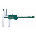 Insize Digital Caliper, SS, 0-6"/0-150mm Range 1167-150A