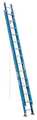 Werner 28 ft Fiberglass Extension Ladder, 250 lb Load Capacity D6028-2