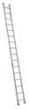 Werner Straight Ladder, Aluminum, 375 lb Load Capacity 516-1