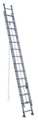 Werner 28 ft Aluminum Extension Ladder, 225 lb Load Capacity D1228-2