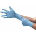 Ansell N20, Fully Textured Nitrile Disposable Gloves, 3.9 mil Palm, Nitrile, Powder-Free, L, 100 PK, Blue N203