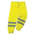 Glowear By Ergodyne L/XL Class E Hi-Vis Pants, Lime 8910