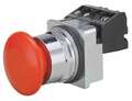 Siemens Non-Illuminated Push Button, 30 mm, 1NO/1NC, Red US2:52PP2W2A