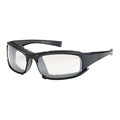 Bouton Optical Safety Glasses, Gray Polycarbonate Lens, Anti-Fog, Scratch-Resistant 250-CE-10092