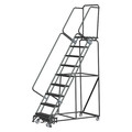 Ballymore 123 in H Steel Rolling Ladder, 9 Steps, 450 lb Load Capacity WA093214PSU