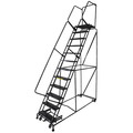 Ballymore 153 in H Steel Rolling Ladder, 12 Steps, 450 lb Load Capacity WA123228XSU