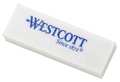 Westcott Eraser, White, PK2 14610