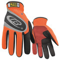 Ringers Gloves Mechanics Gloves, M ( 9 ), Orange 116-09