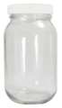 Qorpak Bottle Safety Coated, 8 oz, 70-400, PK24 GLC-05568