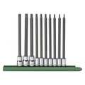 Gearwrench 10 Piece 1/4" & 3/8" Drive Long Torx® Bit Socket Set 80588